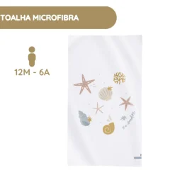 Saro Toalha de microfibra Sea Wonders