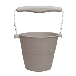Scrunch - Balde de Praia em Silicone - Cinza