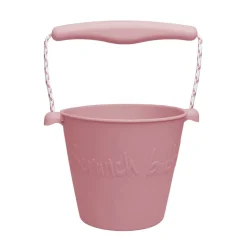 Scrunch - Balde de Praia em Silicone - Rosa