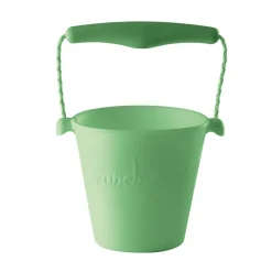 Scrunch - Balde de Praia em Silicone - Verde Pastel