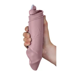 Scrunch - Balde de Praia em Silicone - Amarelo pastel