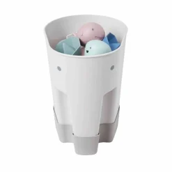 Shnuggle Balde para Brinquedos de Banho - Taupe