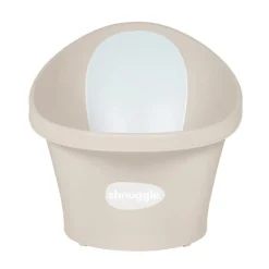 Shnuggle Banheira - Taupe c/ encosto Branco
