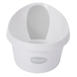 Shnuggle Banheira XL - Branca c/ encosto Cinza