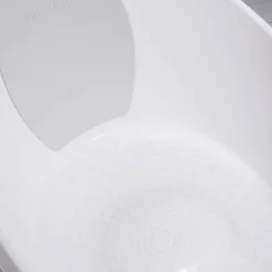 Shnuggle Banheira XL - Branca c/ encosto Cinza