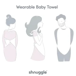 Shnuggle Toalha de Banho - Pink