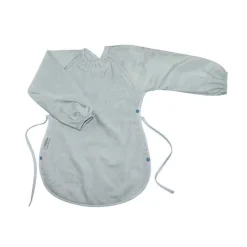 Silly Billyz - Babete com Mangas XL (12M-3A) - Azul Pastel