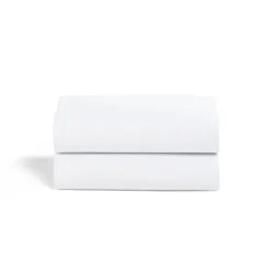 Snüz Lençol Ajustável para Berço Co-sleeping - White (pack de 2)