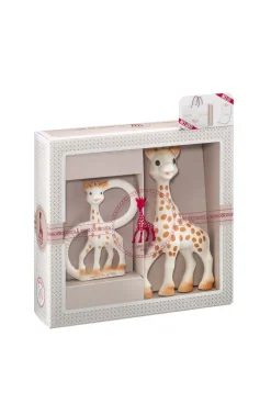 Sophie La Girafe - O meu primeiro conjunto Sophie La Girafe + Anel de dentição 100% natural