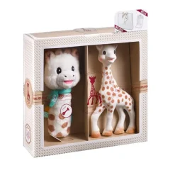 Sophie La Girafe - O meu primeiro conjunto Sophie La Girafe + Roca Peluche Cri-Cri