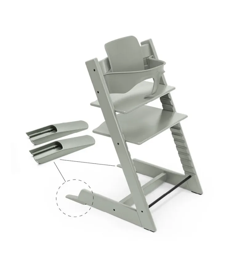 Stokke Bundle Cadeira Tripp Trapp + Baby Set + Tabuleiro - Glacier Green