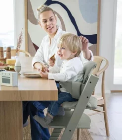 Stokke Bundle Cadeira Tripp Trapp + Baby Set - Glacier Green