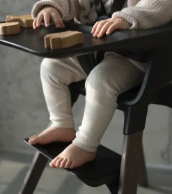 Stokke Clikk Cadeira de Refeição - Black / Warm Brown