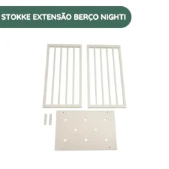 Stokke Extensão Berço Nighti - Vanilla White