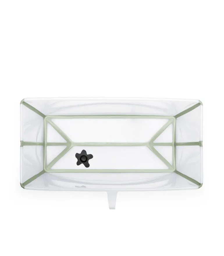 Stokke Flexi Bath Banheira - Transparente & Verde