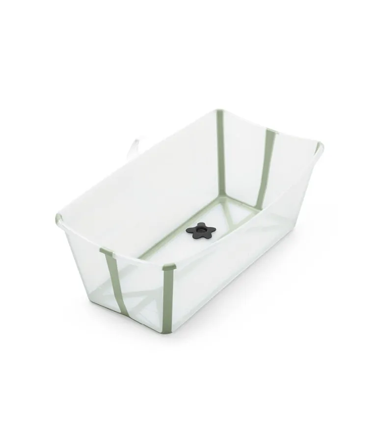Stokke Flexi Bath Banheira - Transparente & Verde