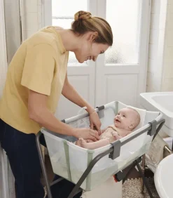 Stokke Flexi Bath Banheira - Transparente & Verde
