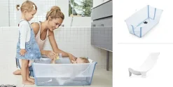 Stokke Flexi Bath Bundle Banheira - Ocean Blue