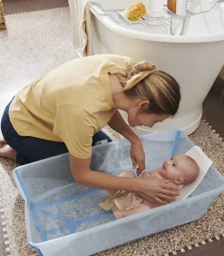 Stokke Flexi Bath Bundle Banheira XL - Ocean Blue