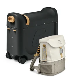 Stokke JetKids Travel Bundle - Black / White