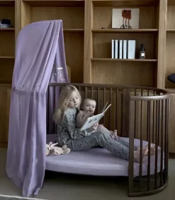 Stokke Lençol Ajustável para Berço Sleepi - Lavender OCS