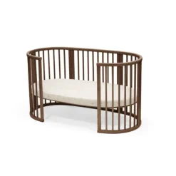 Stokke Lençol Ajustável para Berço Sleepi - Flower Ecru OCS
