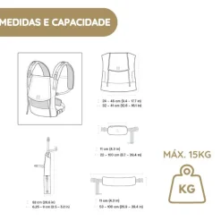 Stokke Mochila Portabebé Limas Mesh - Anthracite
