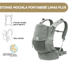 Stokke Mochila Portabebé Limas Mesh - Glacier Green