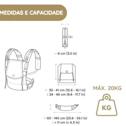 Stokke Mochila Portabebé Limas Flex - Glacier Green