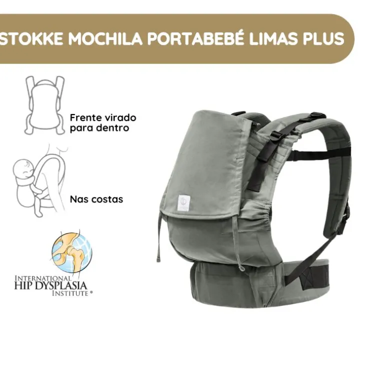 Stokke Mochila Portabebé Limas Flex - Glacier Green