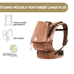 Stokke Mochila Portabebé Limas Flex - Terracotta