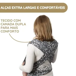 Stokke Mochila Portabebé Limas Plus - Floral Beige