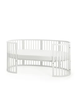 Stokke Sleepi Berço + Colchão + Lençol - White