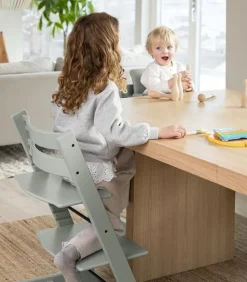 Stokke Tripp Trapp Cadeira Evolutiva (Faia) - Glacier Green