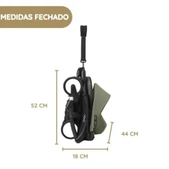 Stokke YOYO 3 Carrinho de Bebé - Black + Color Pack - Black