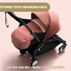 Stokke YOYO 3 Carrinho de Bebé - Black + Color Pack - Taupe