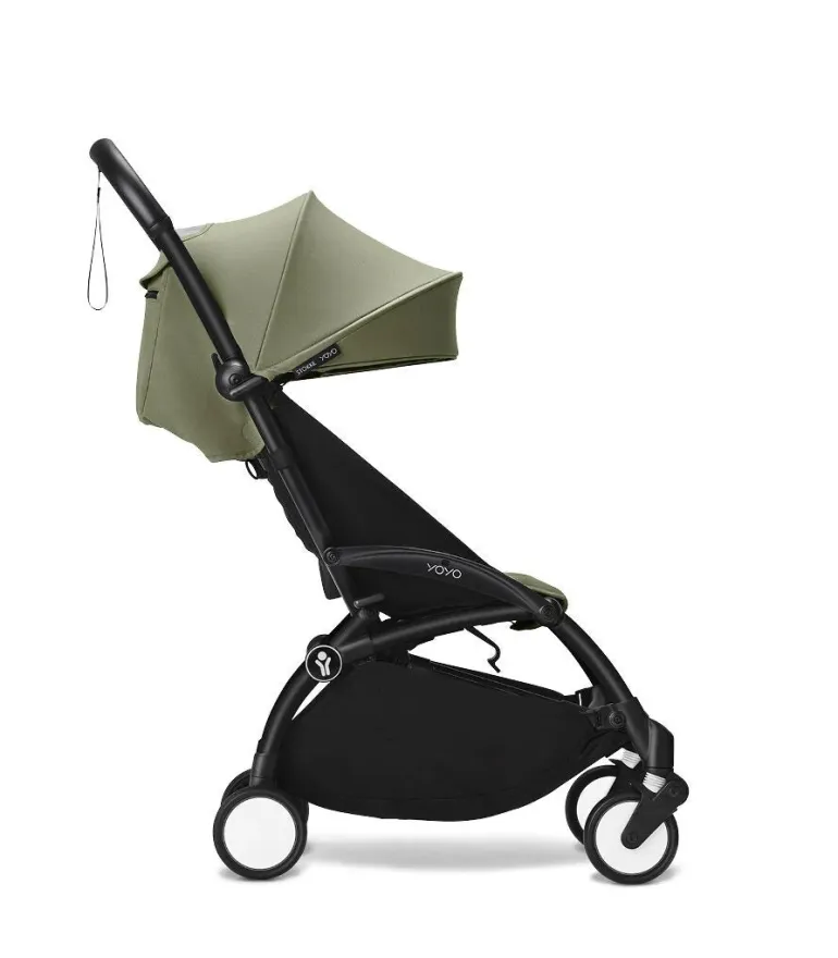 Stokke YOYO 3 Carrinho de Bebé - White + Color Pack - Black