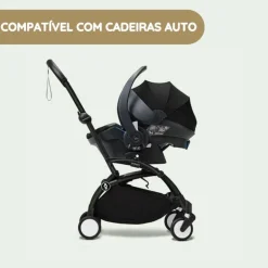 Stokke YOYO 3 Carrinho de Bebé - White + Color Pack - Black