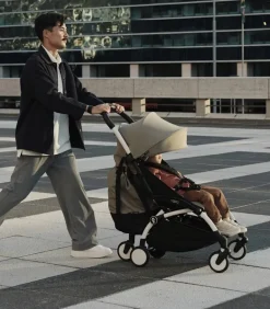 Stokke YOYO 3 Carrinho de Bebé - White + Color Pack - Ginger