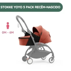 Stokke Yoyo 5 Pack Recém-nascido - Berry