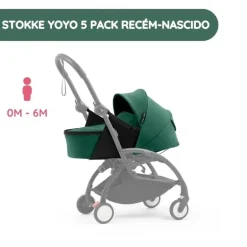 Stokke Yoyo 5 Pack Recém-nascido - Forest