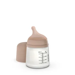 Suavinex Biberão Anticólicas Zero.Zero 120 ml - Fluxo Adaptável - Tom Médio