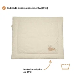 Tapete de Brincar Reversível Coelho e Abelha – Little Dutch
