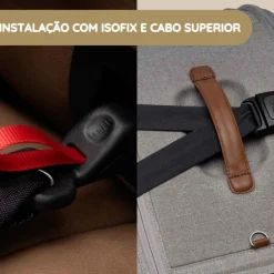Tavo Crispin L Transportadora com Isofix para Automóvel - Onyx