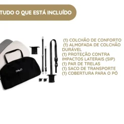Tavo Crispin M Transportadora com Isofix para Automóvel - Onyx