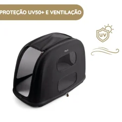 Tavo Crispin M Transportadora com Isofix para Automóvel - Onyx