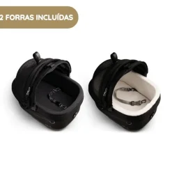 Tavo Maeve ISO5X Transportadora para Animais de Estimação com Isofix para Automóvel e Passeio - Merle