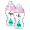 Tommee Tippee Biberão 340ml x2 Menina
