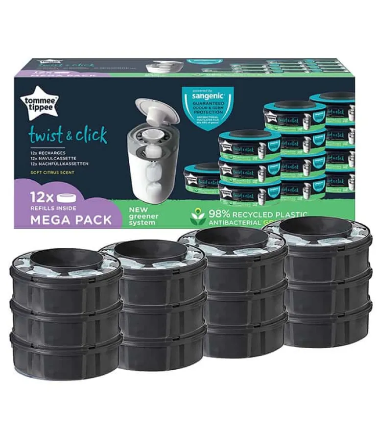 Tommee Tippee Recarga Twist & Click 12x
