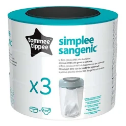 Tommee Tippee Sangenic Simplee Recarga x3